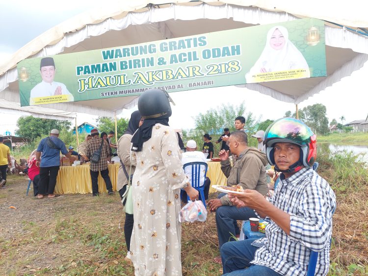 Pemprov Kalsel Bersama Masyarakat Sediakan 19 Warung Gratis Tunjang