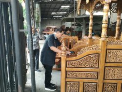 Lengkapi Fasilitas Masjid Apung ZA, Bupati Tanbu Beli Mimbar terbuat dari Jati