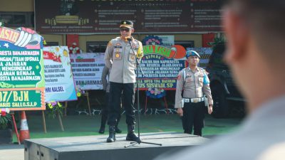 Tahun 2024, Kapolresta Banjarmasin: Jauhi Miras dan Berita Hoax Demi Kondusifitas di Tahun Pemilu