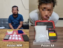 Sehari Dua Bandar Sabu Digulung Polisi di Kecamatan Simpang Empat