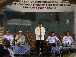 Kantor Baru Desa Hapalah Tampil Megah, Bupati Tabalong Harapkan Pelayanan Turut Dimaksimalkan