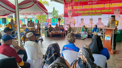 Jumat Curhat, Kapolresta Banjarmasin Minta Masyarakat Rawat Kamtibmas Jelang Pemilu 2024