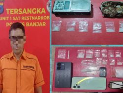 Warga Martapura Timur Gol, Jual 22 Paket Sabu di Guest House Sungai Sipai