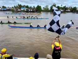 Dorong Kelestarian Budaya, Paman Birin Gelar Lomba Kayuh Jukung Tradisional