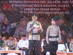 Deklarasi Pemilu Damai Polresta Banjarmasin, Kapolda Kalsel: Semoga Bisa Berjalan Aman Hingga Selesai