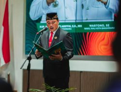 Aditya Mufti Ariffin Pimpin Upacara Pelantikan 232 Pejabat Kota Banjarbaru: Komitmen Baru untuk Pelayanan Unggul