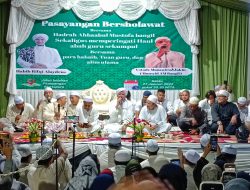 Habib Rifky Alaydrus Isi Tausiah Pasayangan Bersholawat dan Dihadiri Barito Putera