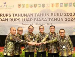 Bank Kalsel Gelar RUPS Tahunan Tahun Buku 2023 dan RUPS LB 2024