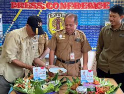 Momen Hari Pers Nasional 2024, Bupati Kirim Tumpeng untuk PWI HST