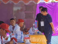 Pemungutan Suara di Lapas Kelas IIA Banjarmasin Gunakan Tema Sekolah