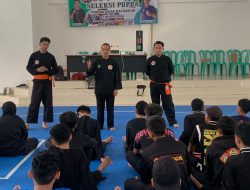 Hadapi POPDA, Atlet Pencak Silat Balangan Ikuti Seleksi Ketat