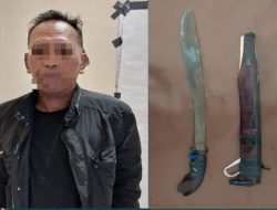 Gegara Uang Rp50 Ribu, HS Ngamuk Bawa Parang