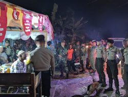 Jaga Kondusifitas Masa Tenang Pemilu 2024, Aparat Gabungan Lakukan Patroli