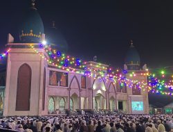 Guru Rasyid Pimpin Ibadah Malam Nisfu Syaban di Masjid Ar-Raudhah Sungai Andai