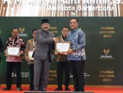 Berhasil Mengelola Dan Mengembangkan Zakat Terbaik, Wali Kota Aditya Raih Penghargaan Baznas Award 2024.