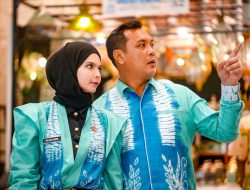 Wali Kota Aditya bersama Istri Kompak Dukung Dekranasda Banjarbaru di INACRAFT 2024