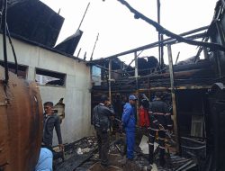 Kebakaran di Sungai Mesa Banjarmasin Hanguskan 3 Rumah Warga