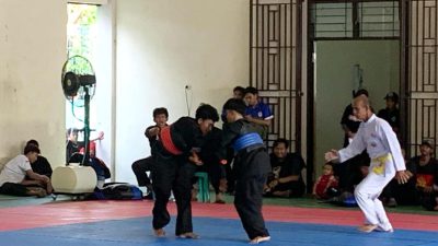 Pesilat Berstatus Pelajar Kota Banjarmasin Ikuti Seleksi dan Rebutkan 31 Tiket ke Popda Kalsel