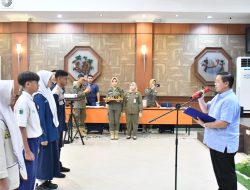 70 Orang Duta Perda Dikukuhkan Sebagai Pelopor Ketaatan Peraturan Daerah