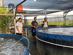 Paman Birin Semangati Wirausaha Peternak Budidaya Ikan Air Tawar Bioflok di Kabupaten Banjar