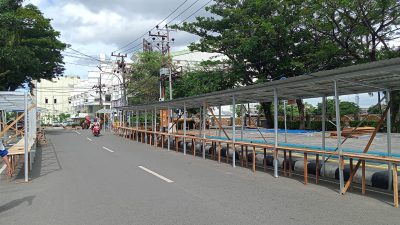 Disediakan 89 Stand, Pedagang Paguyuban Cukup Senang