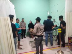 Ditusuk dan Dirampok Belasan Juta, Aparat Desa Kupang Nunding Dilarikan Ke Puskesmas