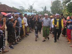 Pj Bupati Batola Hadiri Pengarakan Ogoh-ogoh dan Berpesan Jaga Persatuan Pembangunan Daerah