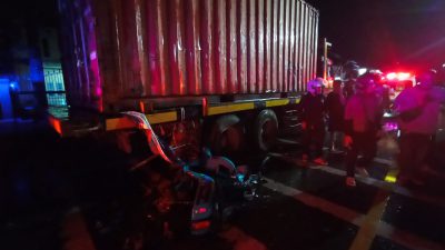 Pemotor Tewas Usai Tabrak Truk Mogok di Jalan Sutoyo S Banjarmasin