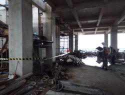 Proyek Salah Satu Rumah Sakit di Banjarmasin Telan Korban Jiwa