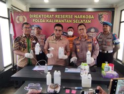 Peracik Home Industri Sabu-sabu Diringkus Ditresnarkoba Polda Kalsel