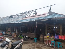 Pasca Kebakaran, Pasar Taibah Martapura Akan Diperbaiki April Makan Biaya Rp 200 juta