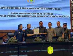 Dewan Banjarmasin Segera Bahas LKPJ Walikota