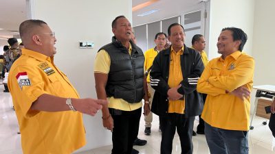 Serius Maju sebagai Walikota Banjarmasin, H Yuni Hadiri Pengarahan Airlangga Hartarto