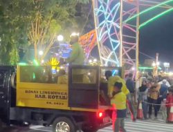 DLH Kotabaru Lakukan Patroli Dimalam Takbiran