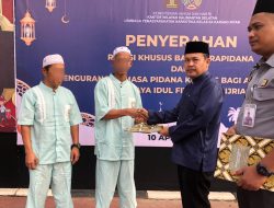 1.401 Warga Binaan Lapas Narkotika Karang Intan Terima Remisi Idul Fitri 1445 H