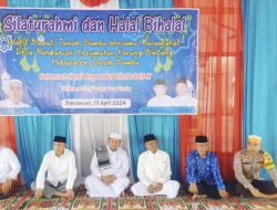 Wakil Bupati Tanbu HM Rusli Gelar Halal Bihalal Bersama Masyarakat di Desa Pandan Sari