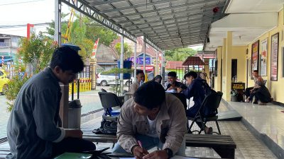 Dua Hari Usai Cuti Lebaran 1445 H, Masyarakat HST Berbondong-bondong Buat SKCK