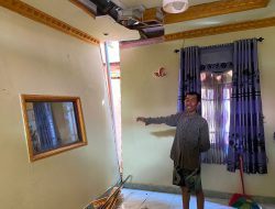 Baru 7 Tahun Dihuni, Satu Rumah Warga Belitung Darat Hampir Roboh