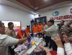 Blender Ratusan Gram Sabu dan Belasan Ribu Ekstasi, Polresta Banjarmasin Selamatkan 17.500 Nyawa