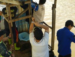 Tunjang Predikat Kota Sehat, Pemko Bongkar Sejumlah Jamban di Sungai