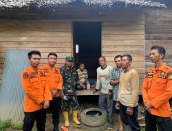 Sempat Diduga Hilang di Hutan, Pria Asal Kambat Utara HST Ditemukan di Persawahan