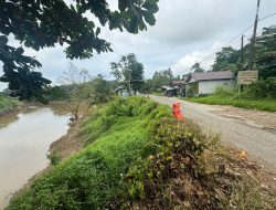 Sejumlah Jalan Longsor di Tabalong Akan Dipasang Siring Permanen