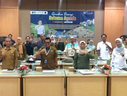 Sinkronkan Kegiatan Penataan, BPN Balangan Ikuti Vidcon Gerakan Sinergi Reforma Agraria