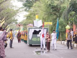 13 Kabupaten/Kota se-Kalsel Ramaikan Pawai Ta’aruf MTQ ke-XXXV di Tapin