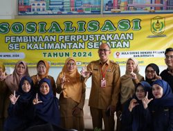 Bina Pengelola Perpustakan, Harapkan Budaya Minat Baca Semakin Meningkat
