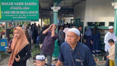 Libur Lebaran, Sejumlah Wisata Religi di Banjarmasin Ramai Didatangi Peziarah