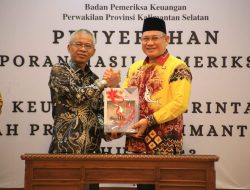 Bupati Kotabaru kembali Raih Opini WTP ke- 9