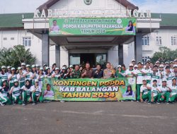 Pelepasan 76 Atlet Balangan Yang Siap Bertanding di Ajang POPDA 2024
