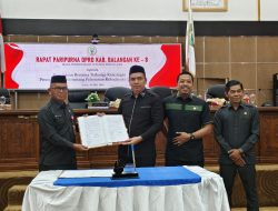 DPRD Balangan Gelar Rapat Paripurna Penutupan Masa Sidang l dan Pembukaan Masa Sidang ll