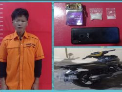 Bawa 2 Paket Sabu, Warga Tala Diringkus Polisi di Gambut
